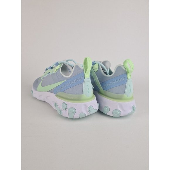 Nike React Element 55 White Grey Sneakers Women Running - Picture 9 of 12